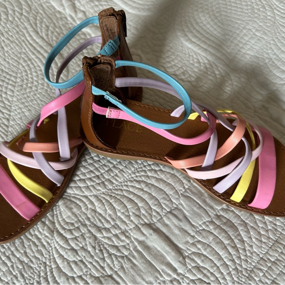 The Children's Place Multicolor Strappy Sandals